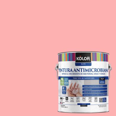 Pintura Antimicrobiana Semibrillante 1 galn(es) Naranjo Riden 