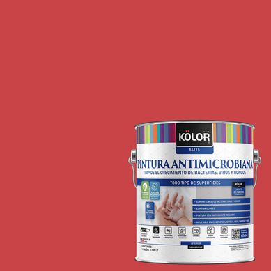 Pintura Antimicrobiana Semibrillante 1 galn(es) Rojo Mauritania 