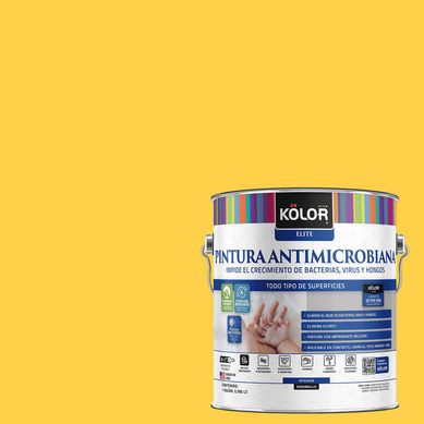 Pintura Antimicrobiana Semibrillante 1 galn(es) Amarillo Nagoya 