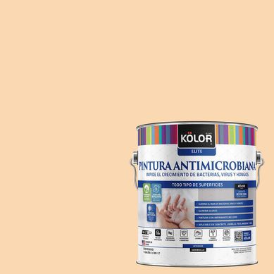 Pintura Antimicrobiana Semibrillante 1 galn(es) Naranjo Lainate 