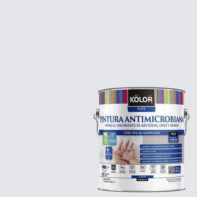 Pintura Antimicrobiana Semibrillante 1 galn(es) Gris Calibut 