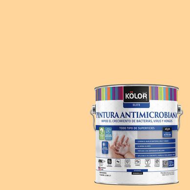 Pintura Antimicrobiana Semibrillante 1 galn(es) Naranjo Brisbane 