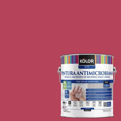 Pintura Antimicrobiana Semibrillante 1 galn(es) Fucsia Compostela 