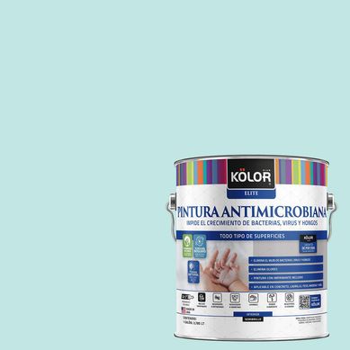 Pintura Antimicrobiana Semibrillante 1 galn(es) Verde Quirino 