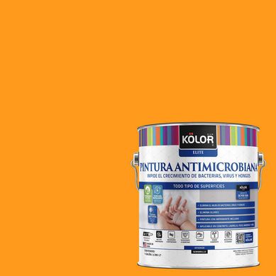 Pintura Antimicrobiana Semibrillante 1 galn(es) Amarillo Hamilton 