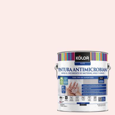 Pintura Antimicrobiana Semibrillante 1 galn(es) Naranjo Santarem 