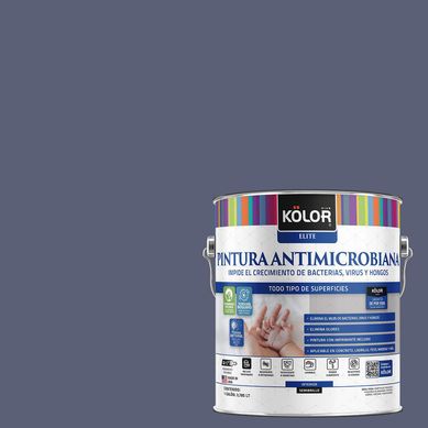 Pintura Antimicrobiana Semibrillante 1 galn(es) Gris Siparia 
