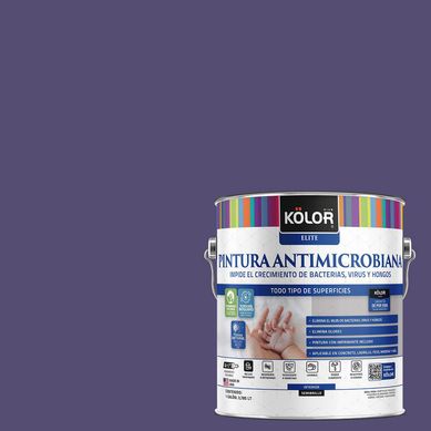 Pintura Antimicrobiana Semibrillante 1 galn(es) Prpura Essaovira 