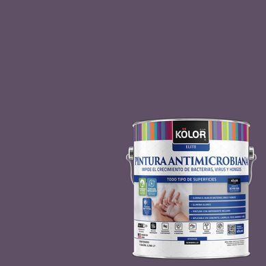 Pintura Antimicrobiana Semibrillante 1 galn(es) Prpura Mud Bay 