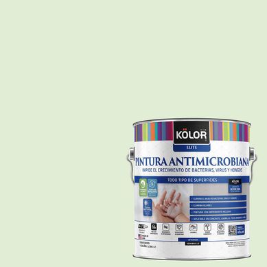 Pintura Antimicrobiana Semibrillante 1 galn(es) Verde Donastia 
