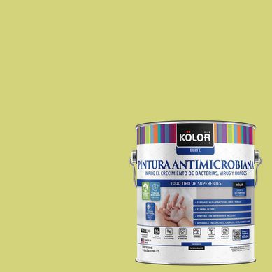 Pintura Antimicrobiana Semibrillante 1 galn(es) Verde Chiba 