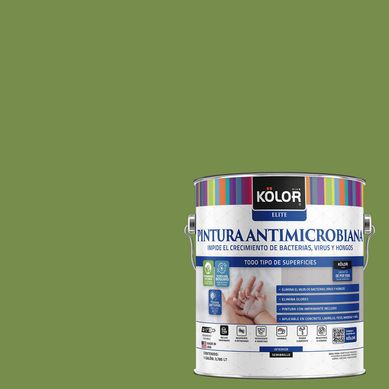Pintura Antimicrobiana Semibrillante 1 galn(es) Verde Tnger 