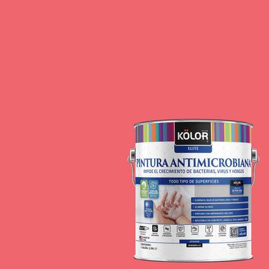 Pintura Antimicrobiana Semibrillante 1 galn(es) Rosado Lecce 
