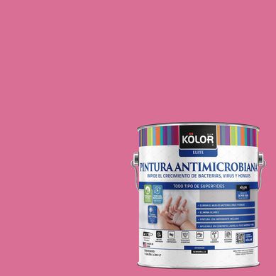 Pintura Antimicrobiana Semibrillante 1 galn(es) Fucsia Pamplona 