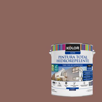 Pintura Hidrorepelente Satinado 1 galn(es) Caf Albay 
