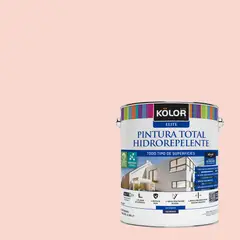 KOLOR - Pintura Hidrorepelente Satinado 1 galón(es) Rosado Arezzo