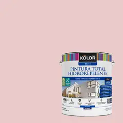 KOLOR - Pintura Hidrorepelente Satinado 1 galón(es) Rosado Limbrgo