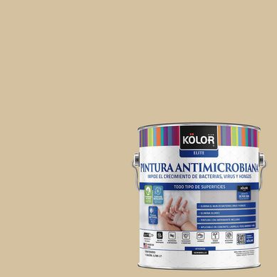 Pintura Antibacterial Semibrillante 1 galn(es) Beige Aprilia 
