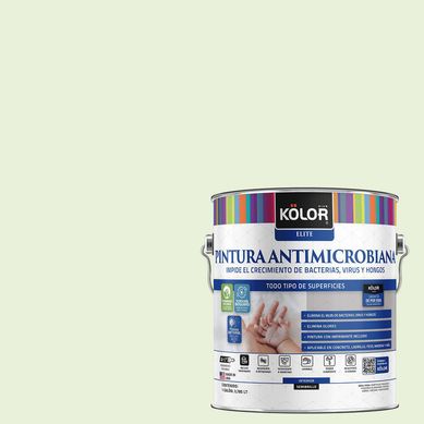 Pintura Antibacterial Semibrillante 1 galn(es) Verde Masbate 