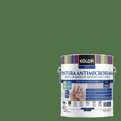 Pintura Antibacterial Semibrillante 1 galn(es) Verde Marinduque 