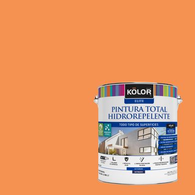 Pintura Hidrorepelente Satinado 1 galn(es) Naranjo Viterbo 