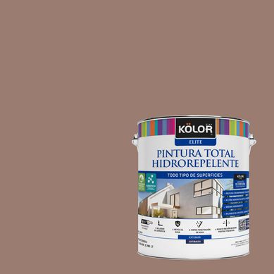 Pintura Hidrorepelente Satinado 1 galn(es) Caf Masan 