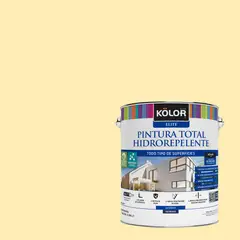 KOLOR - Pintura Hidrorepelente 1 galón(es) Satinado Amarillo Chainat