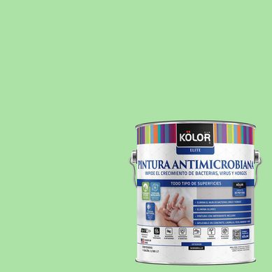 Pintura Antimicrobiana Semibrillante 1 galn(es) Verde Len 