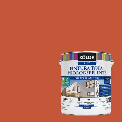 Pintura Hidrorepelente Satinado 1 galn(es) Rojo Pescara 