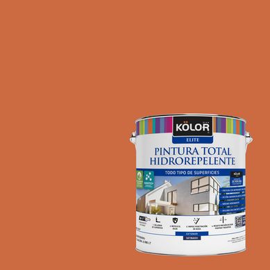 Pintura Hidrorepelente Satinado 1 galn(es) Naranjo Glasgow 