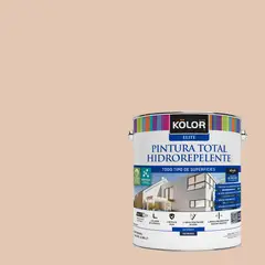 KOLOR - Pintura Hidrorepelente Satinado 1 galón(es) Naranjo Tripoli