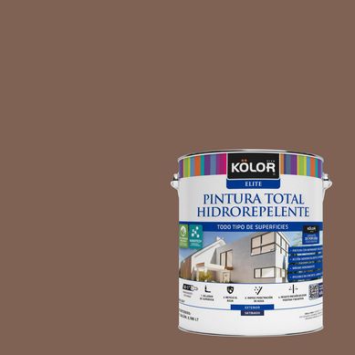 Pintura Hidrorepelente Satinado 1 galn(es) Caf Yibuti 