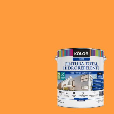 Pintura Hidrorepelente Satinado 1 galn(es) Naranjo Kaduna 