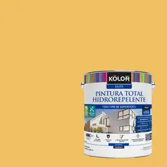 KOLOR - Pintura Hidrorepelente 1 galón(es) Satinado Amarillo Barrow
