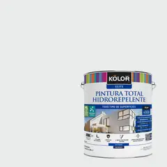 KOLOR - Pintura Hidrorepelente 1 galón(es) Satinado Blanco Gemlik