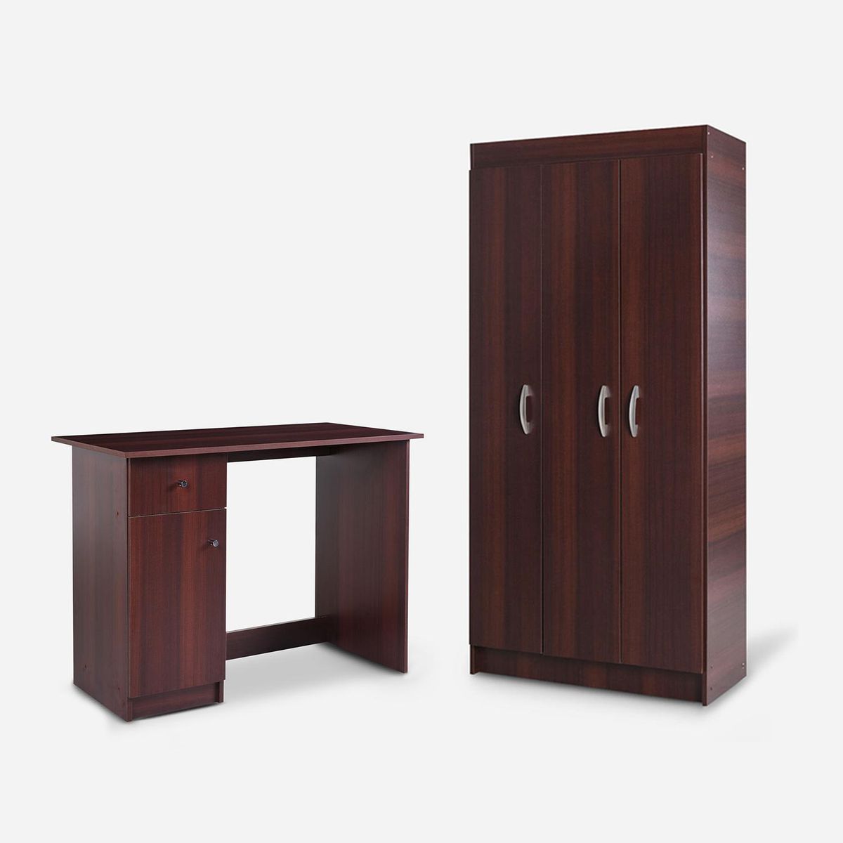 CIC - Clóset 3 Puerta(s) 3 Repisa(s) 100xx50 cm Chocolate