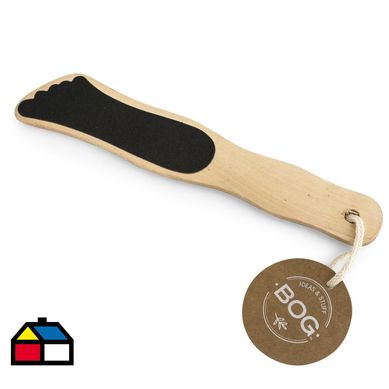 Lima para pies de madera