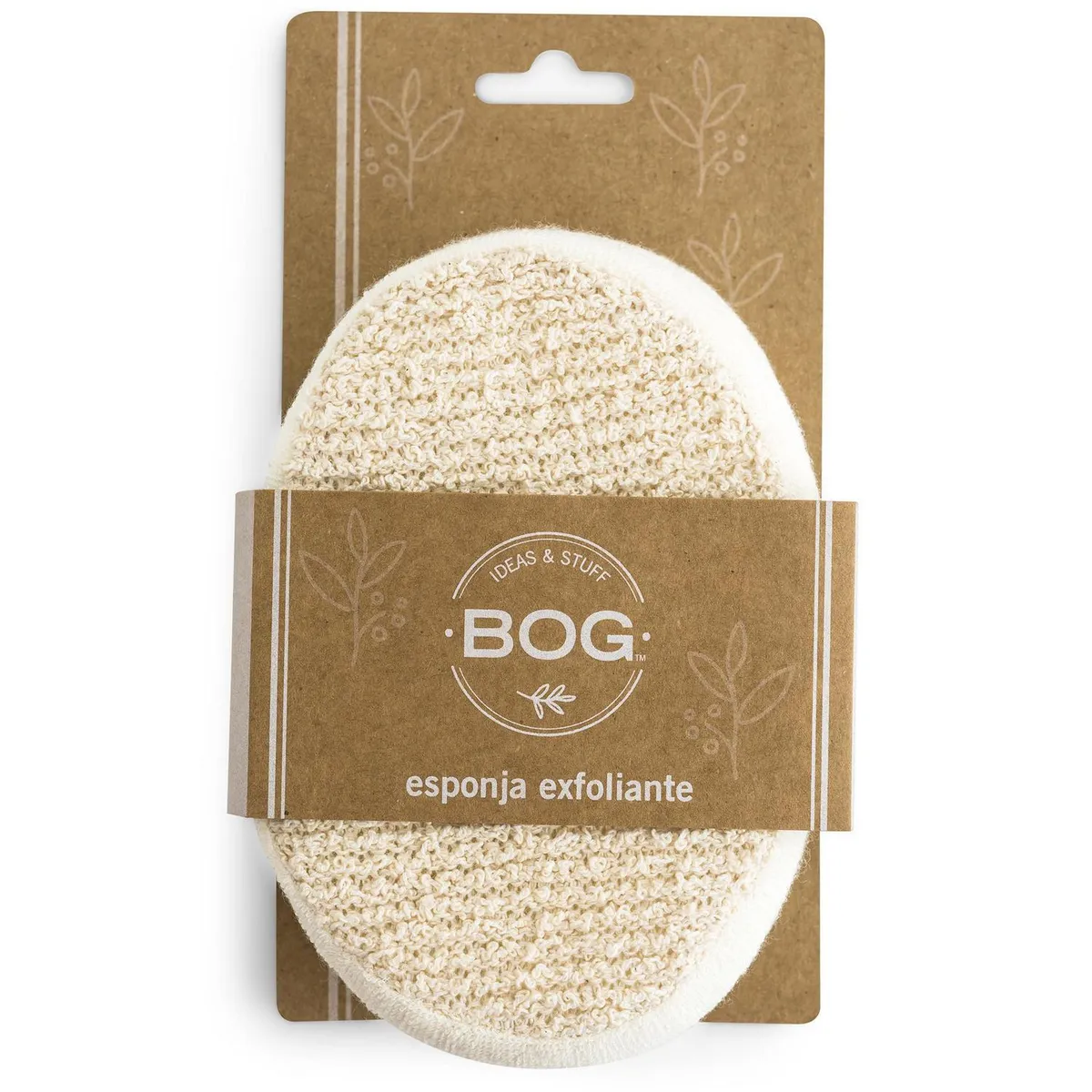 BOG - Esponja Exfoliante Para Cuerpo 1 Unidad Bog