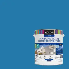 KOLOR - Pintura Hidrorepelente 1 galón(es) Satinado Azul Girona