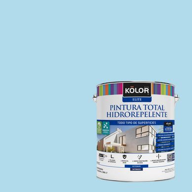 Pintura Hidrorepelente Satinado 1 galn(es) Celeste Rizal 