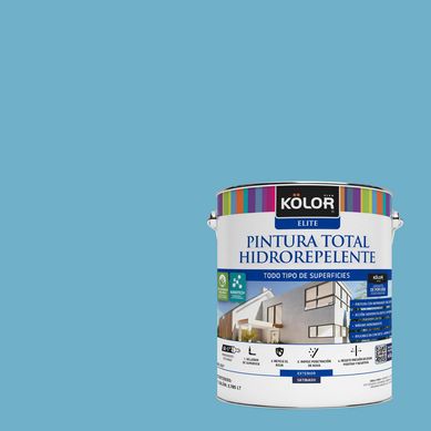 Pintura Hidrorepelente Satinado 1 galn(es) Celeste Revs 