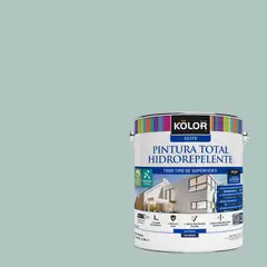 KOLOR - Pintura Hidrorepelente 1 galón(es) Satinado Verde Cáceres