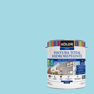 Pintura Hidrorepelente Satinado 1 galn(es) Celeste Machida 