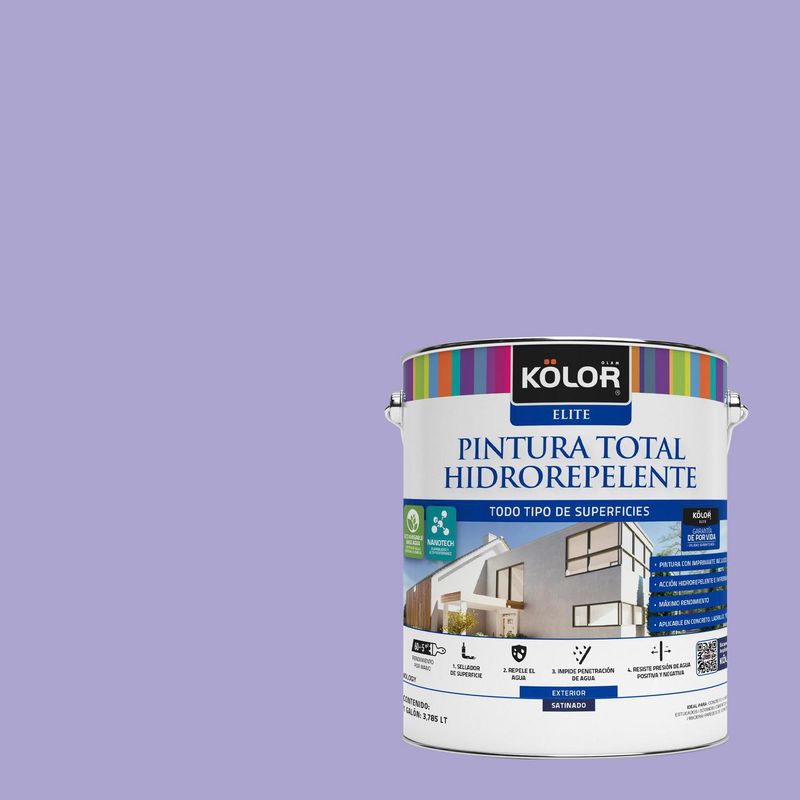 KOLOR - Pintura Hidrorepelente Satinado 1 galón(es) Púrpura España