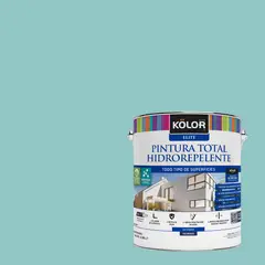 KOLOR - Pintura Hidrorepelente Satinado 1 galón(es) Verde Mucurapo