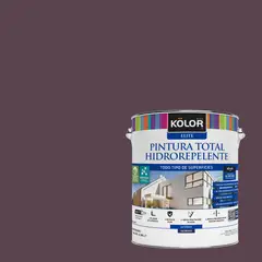 KOLOR - Pintura Hidrorepelente Satinado 1 galón(es) Púrpura Loring