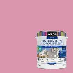 KOLOR - Pintura Hidrorepelente Satinado 1 galón(es) Rosado Tetuan