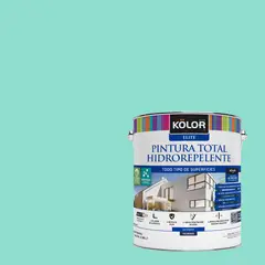 KOLOR - Pintura Hidrorepelente Satinado 1 galón(es) Verde Chieti