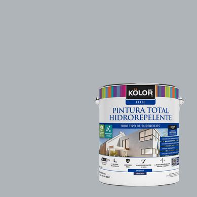 Pintura Hidrorepelente Satinado 1 galn(es) Gris Kiribati 