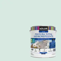 KOLOR - Pintura Hidrorepelente Satinado 1 galón(es) Verde Ferrara